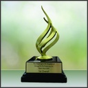 Metal Flame Trophy