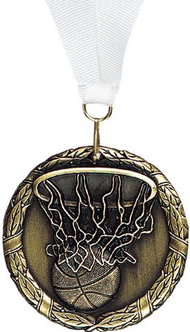 Basketball 3D Medal