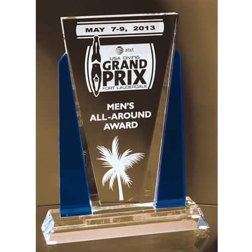 Blue Side Panel Crystal