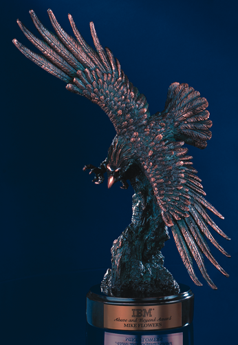 Bronze Soaring Eagle