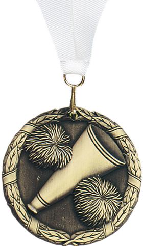 Cheerleading 3D Medal