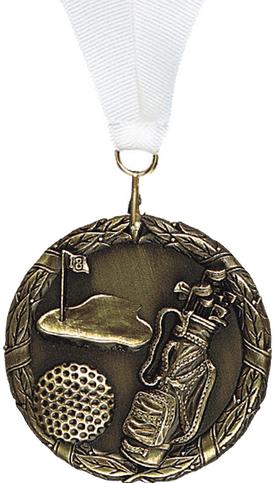 Golf 3D Medal