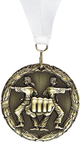 Karate 3D Medal