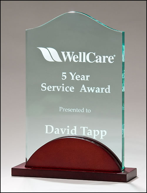 Tidal Acrylic on Mahogany