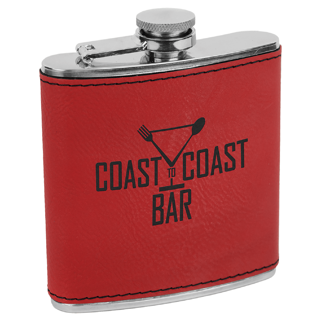 FSK Leatherette Flask
