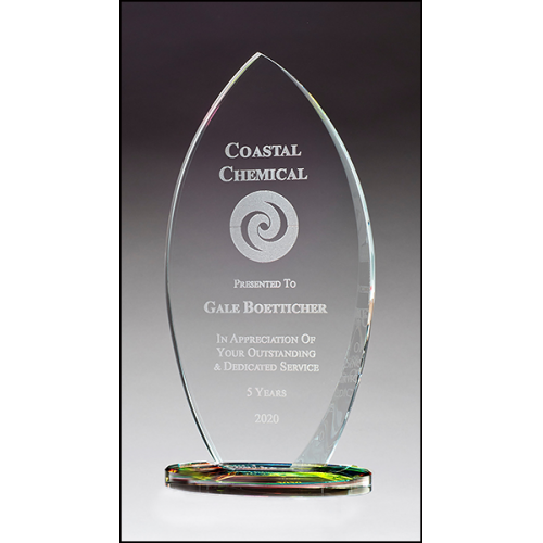 Flame Prism Glass Award