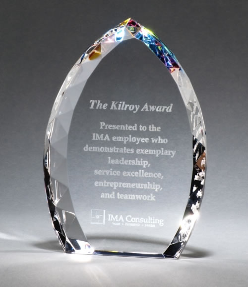 Crystal Flame w/ Jeweled Edge