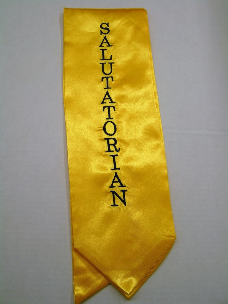 Salutatorian Graduation Stole