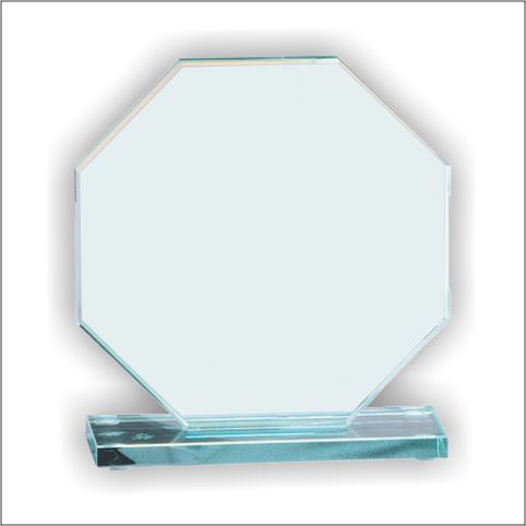OCTAGON JADE GLASS - GL521 - 8 1/4" 