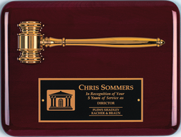 [PG3751] Gavel on Rosewood