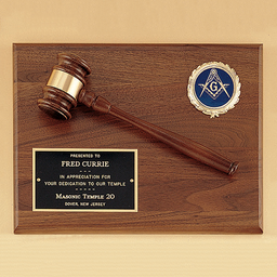 [PG2784/X] Gavel Plaque
