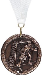 Hockey Goal Medal 3D Medal