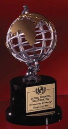 [DR-510] Metal Globe/Black Base