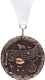 Music 3D Medal