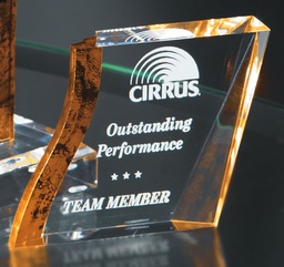 Wavy Acrylic PPW (G) - 3 1/4"