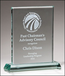 Jade Glass Stand Award