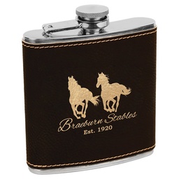 FSK Leatherette Flask