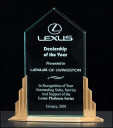 [A6500] Peak Acrylic on Gold Base