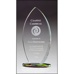 Flame Prism Glass Award