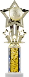 Star Sports Trophy w/ round column