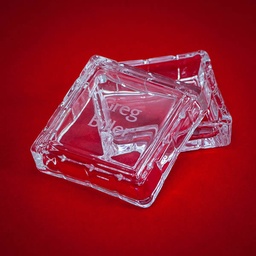 [GB-630B] Rippled Glass Box