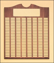 American Walnut Perpetual Plaque