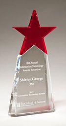 [K9212] Red Crystal Star Award