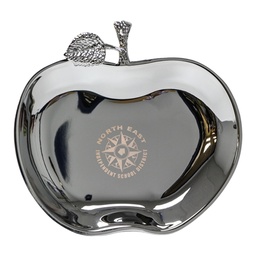 [TB-90036] Apple-Shaped Silver Tray