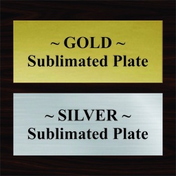 Sublimated Plate