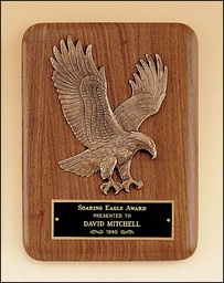 Walnut Plaque w/ Eagle Casting