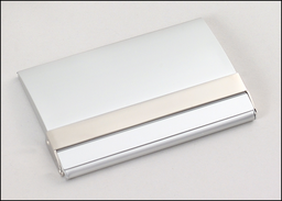 Matte Silver Card Case