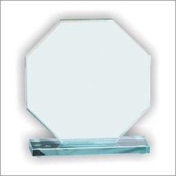 OCTAGON JADE GLASS - GL521 - 8 1/4" 